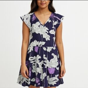 Maude Vivante Floral Mini Dress Size XS